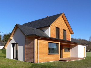 rendu maison bois finit