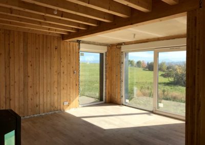 Aménagement intérieur maison bois - Le Passage